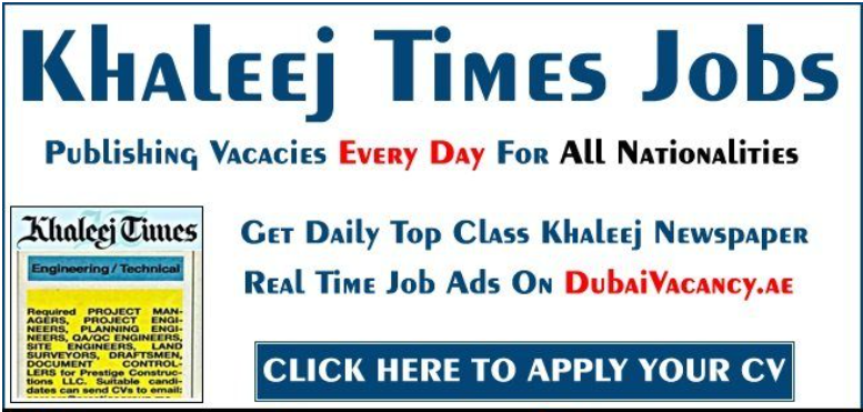 Khaleej Times Jobs